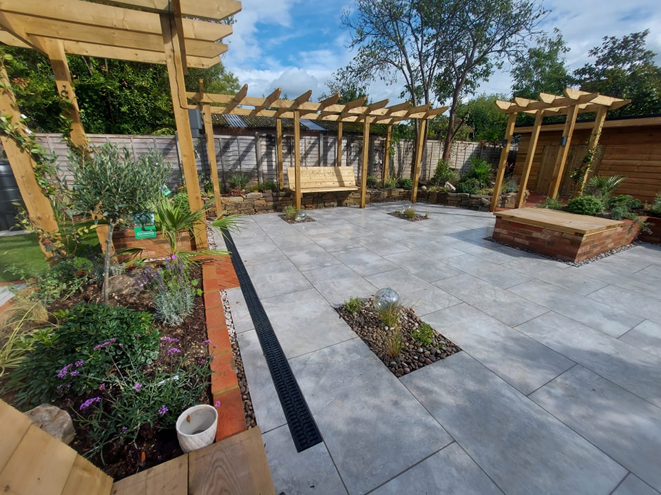 Garden makeover 1 patio